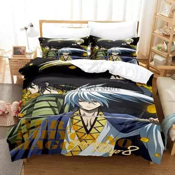 Bedding Set Single Twin Full Queen King Size Bed Set Aldult Kid Bedroom Duvetcover Sets Anime Bed Sheet Set 70x133cm 2pcs