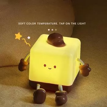 Bedroom Ornaments Small Night Lights Clapping Lights Bedside Atmosphere Lights Creative and Cute Sleep Lights Light Year Gifts warm light