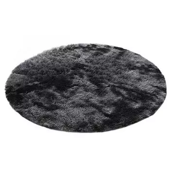 Bedroom Thickened Carpet Square Round Stainresistant Tie Dye Doormat Antislip 80*80cm/31.5*31.5in