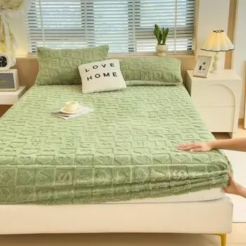 Bedsheet/Bed Sheet/fitted sheet/Single/Super Single/Queen/King Size Bedsheet Mattress Protector 90x200cm