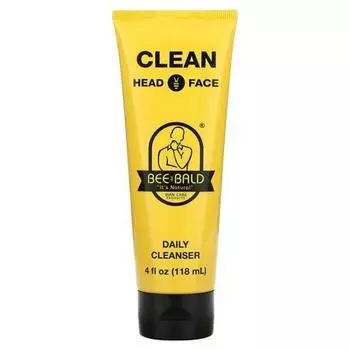 Bee Bald Clean Head & Face Daily Cleanser 118ml, 1 piece, 118ml