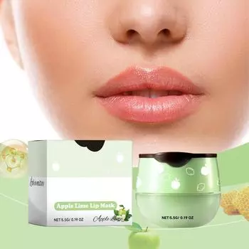 Bee Balm Lip Balm Lip Mask Honey Pot, Lip Mask Propolis Увлажнение, профилактика сухости и трещин на губах Отшелушивающее средство для губ Уход за губами