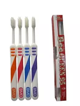 Bee Bee Brand Bee Queen 95 20 4 цвета длина волос мм Dr. [Зубная щётка] Доктор. штук, ассорти, 9.5