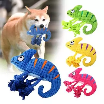Bee Dog Dog Chewing Stuffed Lack of Small Medium Large Chameleon L e Toy, Toy, Sturdy, Sound, Toy, Toothbrushing, Unbreakable, Pulling, Exercise, синий