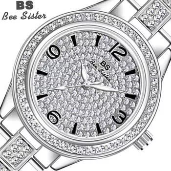 BEE SISTER BS женские наручные часы золотые часы женские часы из нержавеющей стали серебряные часы женские женские кварцевые часы
