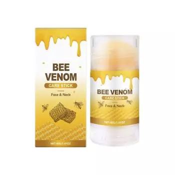 Bee Skin Stick Deep Moisturizing Care Крем для ухода за кожей лица и шеи против морщин и старения Увлажняет и укрепляет кожу 40 г зелёный