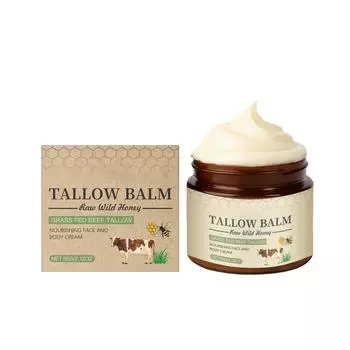 Beef Tallow Honey Moisturizing Cream Hydrates, Moisturizes And Nourishes The Body And Skin. It Is A Skin Care Cream With Gentle Ingredients One Size