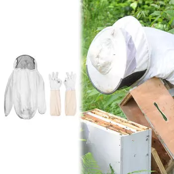 Beekeeper Jacket Suit Upper Body Protection Equipment Gear Beginners Professional