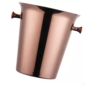 Ведро для пива, охлаждающая ванна для напитков, круглый охладитель для вина, лед для коктейльных вечеринок розового золота