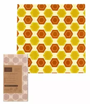 Beeswax Beeswax Kitchen For Preserving Vegetables and 20 x 20 Can be used repeatedly Wrap, Wrap, Food, Ingredients, Small, cm,