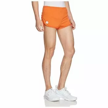 Бег на один длинный марафон Пот Быстросъемные от ORG S [DESCENTE] Штаны, Точка, Расстояние, Команда, Впитывающий, Сушка, Кожа, оранжевый