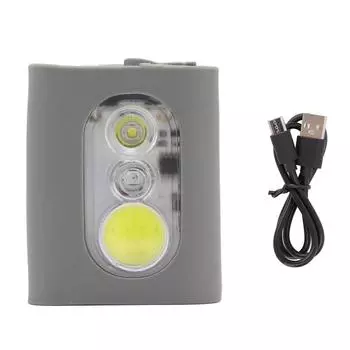 Беговая фара Clip On LED Type C USB зарядка магнитная 5 уровень для ночных пробежек