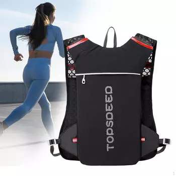 Беговой жилет рюкзак для дневного использования декоративный рюкзак для бега рюкзак для велоспорта на открытом воздухе красный