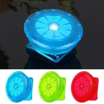 Беговые огни Светодиодный рюкзак с зажимом для рюкзака Супер яркий высокий люмен с питанием от батареи Мигающий предупредительный свет для занятий спортом на открытом воздухе зелёный