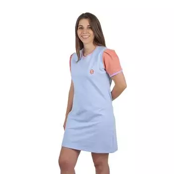 BeHappy SPRBDR-2201 Женское платье с коротким рукавом L синий
