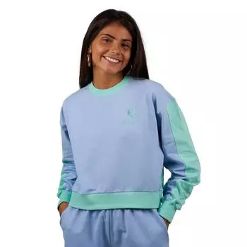 BeHappy SUPERB Женский короткий свитшот L синий