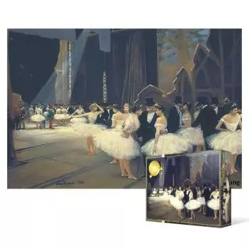 Behind the scenes of the opera - 500 piece jigsaw puzzle, popular Korean puzzle