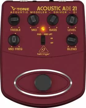 BEHRINGER ADI21 ACOUSTIC Предусилитель для акустической гитары V-TONE