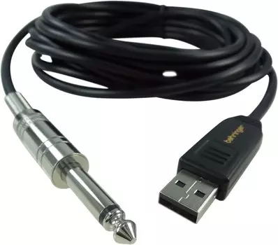 Behringer GuitarBass выделенный USB аудио интерфейсный кабель GUITAR 2 USB