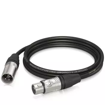 Behringer Microphone Cable Black/Silver GMC-300