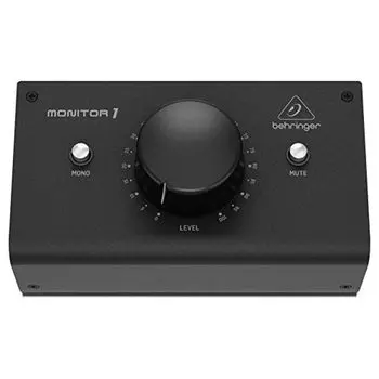 Контроллер пассивного стереомонитора Behringer MONITOR1 чёрный