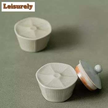 Beixitang Ice Table Цветной держатель для крышки чайника Бутиковая рамка для крышки чайника Zisha Полка для крышки ароматизатора Чайный сервиз Украшения