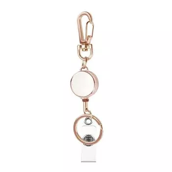 Бейдж с выдвижной катушкой для бейджа, выдвижные шнурки для удостоверения личности, держатель бейджа медсестры для использования в больнице