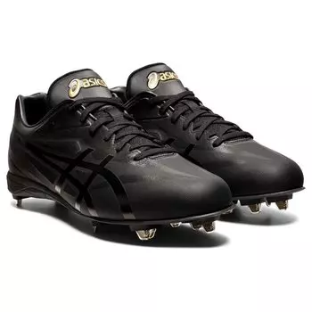 Бейсбол Металл GOLDSTAGE [Asics] Шипы, Фитинги, MA, Черный/Черный, 25.5 см, 3.5E