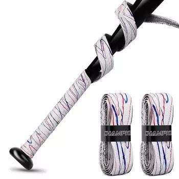 Бейсбольная бита PU лента обмотка 1.75 мм амортизация многоцветный противоскользящий спортивные аксессуары рукоятка биты для крикета и софтбола