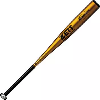 Бейсбольная бита ZETT Hardball Big Bang Shot из металла, 83 см, более 900 г, золото K, сделано в Японии, BAT13383K (Супер Дюралюминий) (8200К)