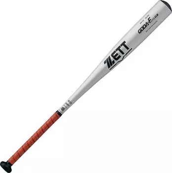 Бейсбольная бита ZETT Hardball GB металлическая дюралюминиевая 83 см более 900 г серебристая Сделано в Японии BAT14383 Gouda-Fz740 (Супер (NZ740)) (1300) серебряный