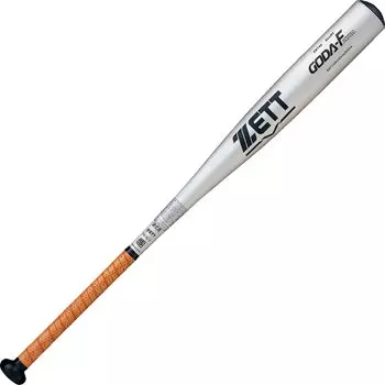 Бейсбольная бита ZETT Hardball, металл, дюралюминий, 84 см, более 900 г, серебро, сделано в Японии, BAT15384, Gouda-Fz740 (Супер (NZ740)) (1300) серебряный