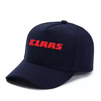 Бейсбольная кепка Claas для трактора, мужская солнцезащитная кепка с козырьком унисекс, солнцезащитный козырек, пылезащитная бейсболка, модная регулируемая кепка для отдыха, шляпа 55CM-60CM