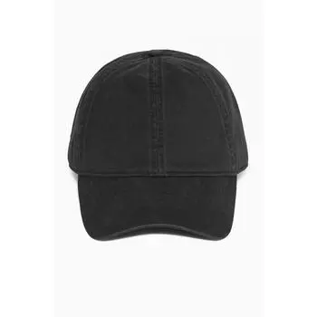 Бейсбольная кепка COS Japan из хлопкового твила Black/SM