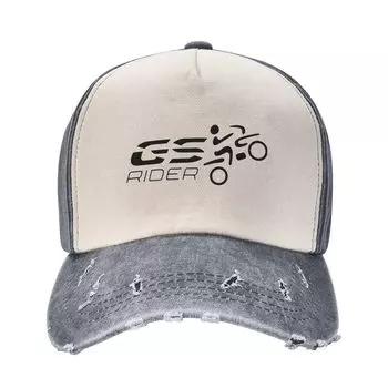 Бейсбольная кепка GS Rider Enduro V2 Adventure, аксессуары, повседневная хлопковая кепка с эффектом потертости для женщин унисекс, регулируемая кепка для гольфа, шляпа One Size