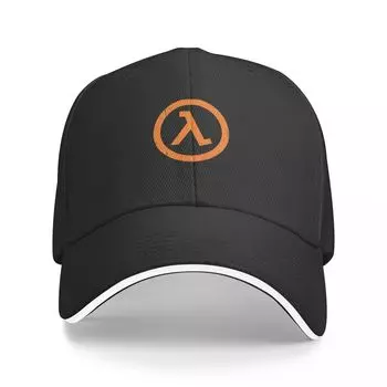 Бейсбольная кепка Half Life Lambda Symbol Cap Кепка для регби мужская Женская