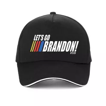 Бейсбольная кепка Let s Go Brandon Four Seasons, уличная солнцезащитная кепка унисекс, женская хлопковая бейсболка с принтом Snapback, модная шляпа для папы Adjustable