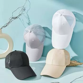 Бейсбольная кепка с длинным козырьком для мужчин и женщин, защитная сетчатая кепка от солнца, защитная кепка от солнца L