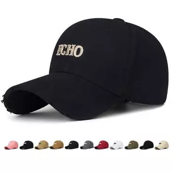 Бейсбольная кепка с пружинными отверстиями для мужчин и женщин, уличная солнцезащитная кепка, шляпа Snapback, шляпа с солнцезащитным козырьком, шляпа для рыбалки, козырек чёрный/золотой