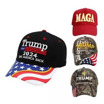 Бейсбольная кепка с регулируемой головкой, 4 шт. в упаковке One Size