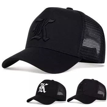 Бейсбольная кепка с вышивкой для отдыха, регулируемая, хлопковая, унисекс, для гольфа, спортивная кепка, защита от солнца, кепка для дальнобойщика, дорожная кепка, кепка в стиле хип-хоп чёрный/белый