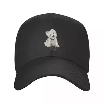 Бейсбольная кепка Sweet West Highland White Terrier для собак, женская дышащая кепка унисекс Westie Puppy Dad Hat, уличная кепка Snapback, кепка Adjustable Cap