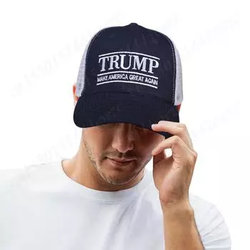 Бейсбольная кепка Трампа, повседневные кепки для гольфа, регулируемая модная спортивная кепка, сделай Америку снова великой, сетчатые кепки для дальнобойщиков для занятий спортом на открытом воздухе красный