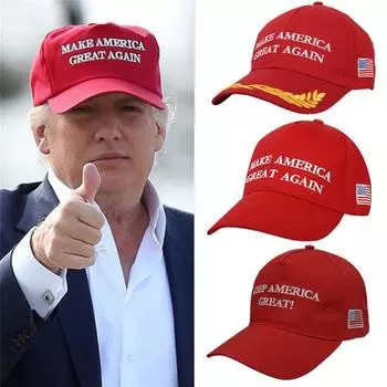 Бейсбольная кепка унисекс Trump 2024 с вышивкой букв и длинными полями, солнцезащитный крем, анти-УФ-регулируемая шляпа с хвостиком, уличная фуражка, шляпа от солнца F