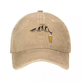 Бейсбольная кепка Week Craft Beer в стиле ретро, потертая кепка Snapback для мужчин и женщин, уличная всесезонная дорожная кепка, кепка One Size