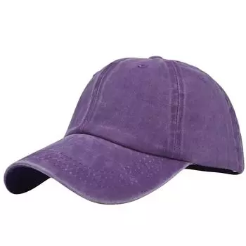 Бейсбольная кепка, вымытый старый солнцезащитный козырек, однотонная легкая пластина, язычок, кепка для родителей и детей One Size
