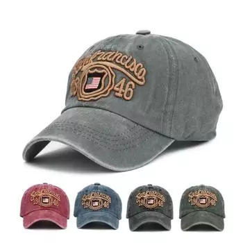 Бейсбольная кепка, женские шапки для мужчин, Золотая буквенная вышивка, брендовые кепки Snapback, мужские винтажные кепки с костями, черная шляпа для папы One Size