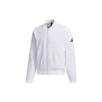 Бейсбольная куртка Adidas Pilot Sport на флисовой подкладке Мужские куртки белые FM9416 M