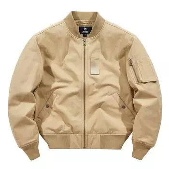 Бейсбольная куртка, мужской хлопковый винтажный рабочий костюм, летная куртка M чёрный