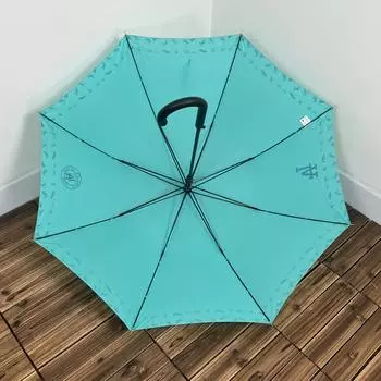 Бейсбольная лига синий длинный ручка автоматический волоконный ветрозащитный взрослый студенческий сетка красный зонт